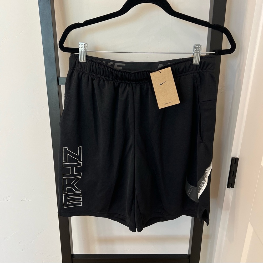 Nike Kids Black Sports Shorts